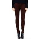 Cl Color Brown Claudia Paneled Suede Legging