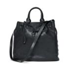 Club Monaco Color Black Ela Scandi Drawstring Bag In Size One Size