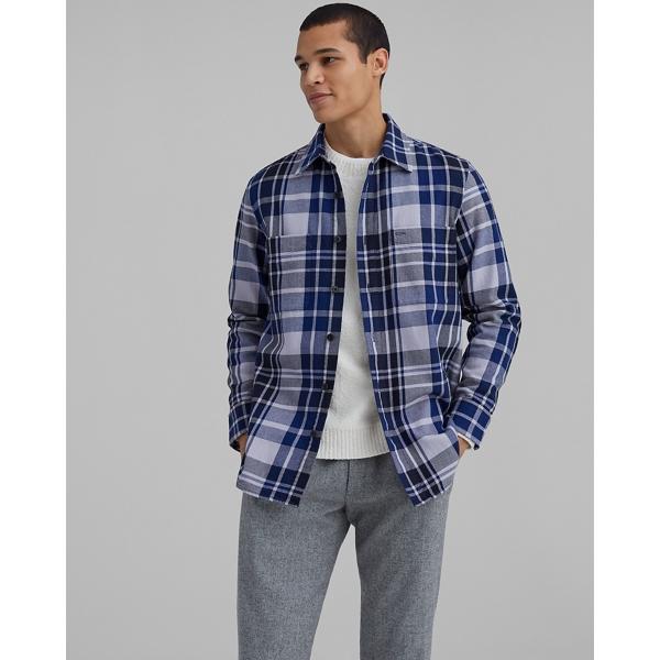 Club Monaco Oversized Plaid Workshirt