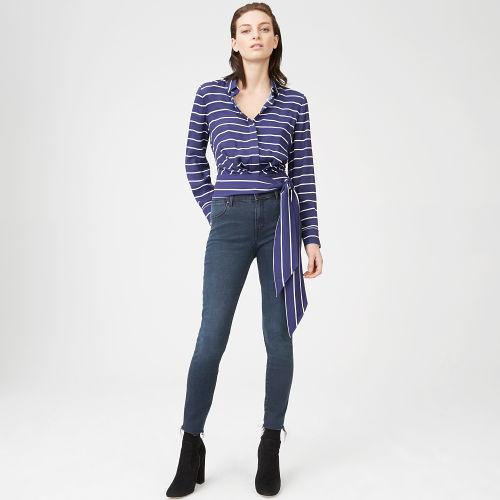 Club Monaco Color Ash Blue Sonica Skinny Jean