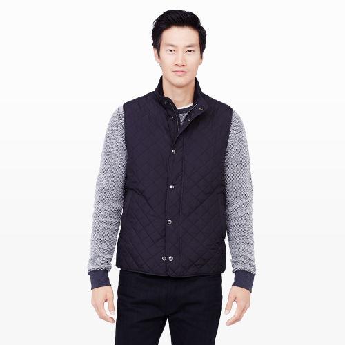 Club Monaco Color Black Nylon Hacking Vest