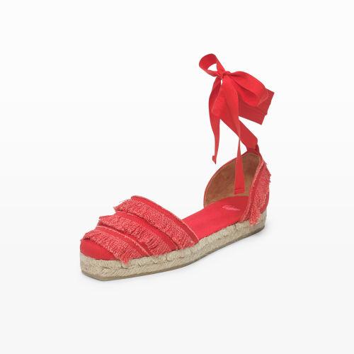 Club Monaco Color Red Castaer Phoebe Espadrille