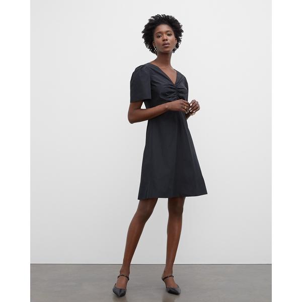 Club Monaco Ruched Front Dress