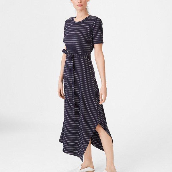 Club Monaco Navy/white Elianna Dress