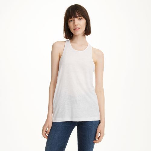 Club Monaco Color White Mair Tank