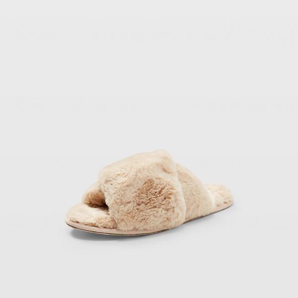 Club Monaco Tan Sorel Hadley Slide