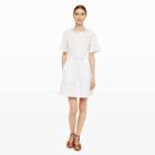 Club Monaco Color White Senella Open-back Dress