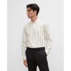 Club Monaco Long Sleeve Pinstripe Poplin Shirt