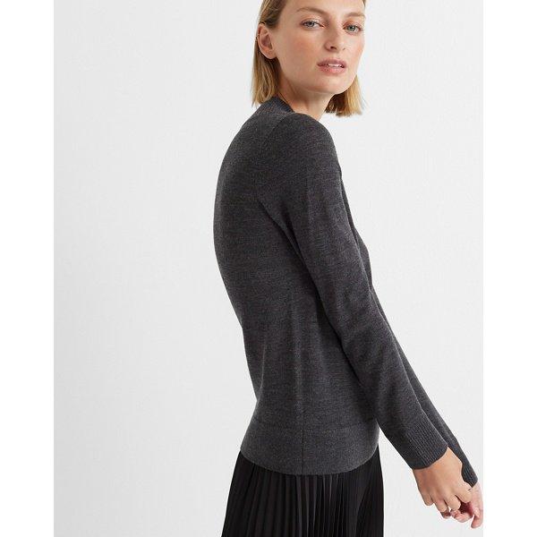 Club Monaco Charcoal Malona Merino Sweater