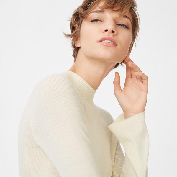 Club Monaco Yellow Symone Merino Sweater