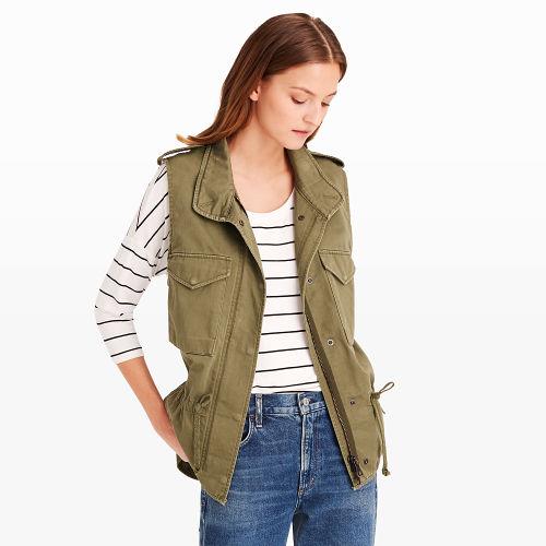 Club Monaco Color Green Cookson & Clegg Military Vest