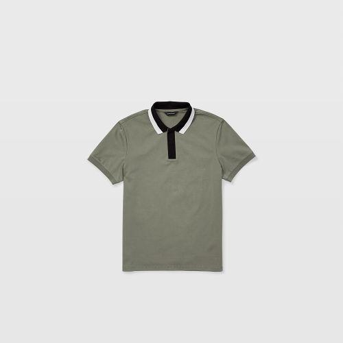 Club Monaco Blocked Collar Polo
