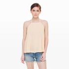 Club Monaco Color Apricot Jam Sandinh Halter Top