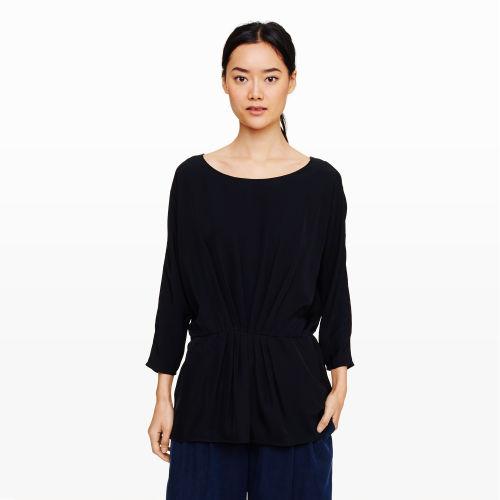 Club Monaco Color Black Elycia Top In Size S