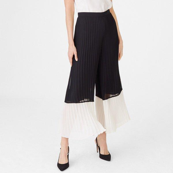 Club Monaco Black Multi Jessyn Colorblock Pant