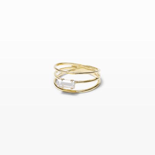 Bing Bang Color Gold Bing Bang Triple Band Ring