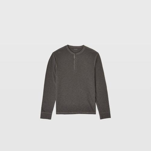 Club Monaco Contrast Placket Henley
