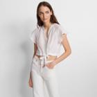 Club Monaco Pure White Iggabella Top