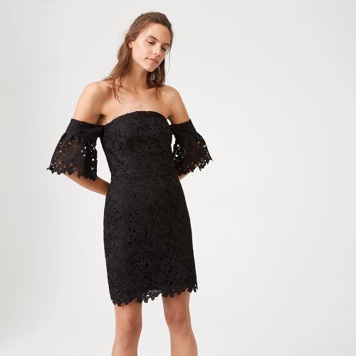 Club Monaco Color Black Damarah Lace Dress