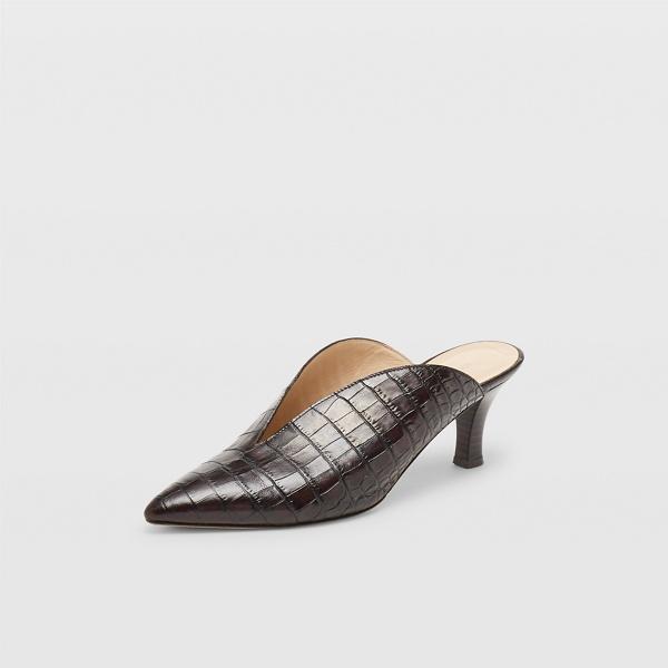 Club Monaco Chocolate Nahdine Mule
