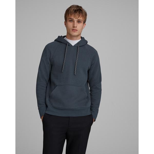 Club Monaco Vertical Quilt Hoodie