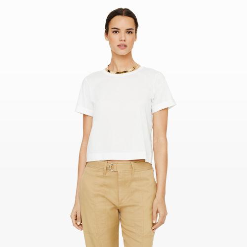 Club Monaco Color White Lindell Top In Size Xs