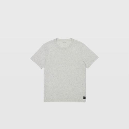 Club Monaco Color White Short-sleeve Heathered Crew