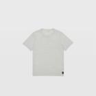 Club Monaco Color White Short-sleeve Heathered Crew