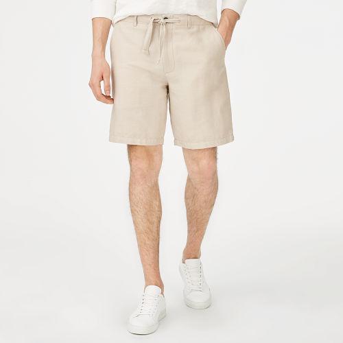 Club Monaco Tie Waist Linen Short