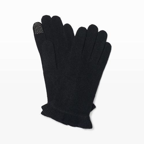 Gl Color Black Portolano Cashmere Tech Glove