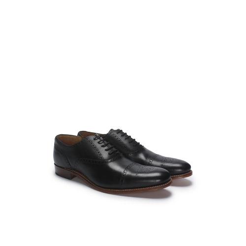 Club Monaco Color Black Grenson Tom Cap-toe Oxford