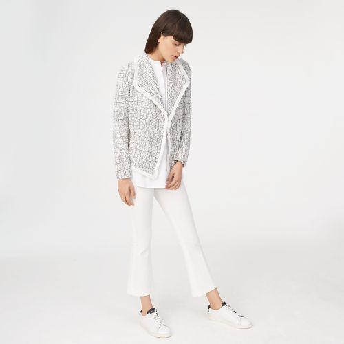 Club Monaco Color White Multi Menditha Jacket