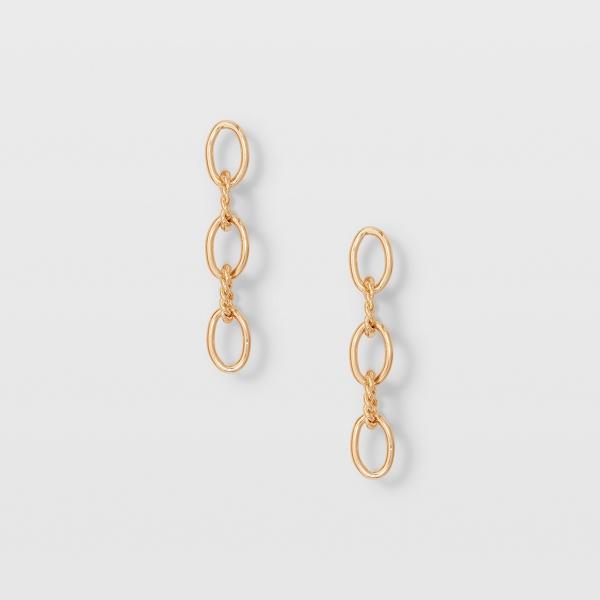 Club Monaco Texture Link Earrings