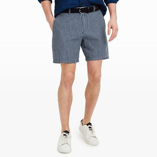 Club Monaco Striped 7 Baxter Short