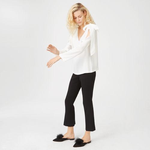 Club Monaco Color White Poul Top