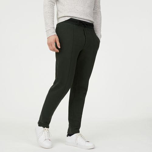 Club Monaco Color Green Striped Varsity Sweatpant