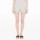 Club Monaco Color Grey Seanell Cashmere Shorts
