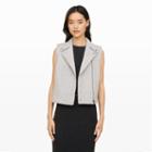 Club Monaco Color Grey Jazzy Knit Vest In Size Xs
