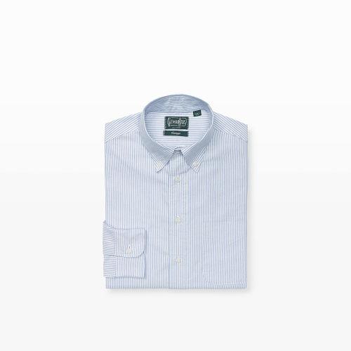 Club Monaco Color Blue Gitman Oxford Shirt