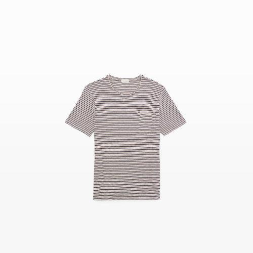 Club Monaco Striped Pocket Tee