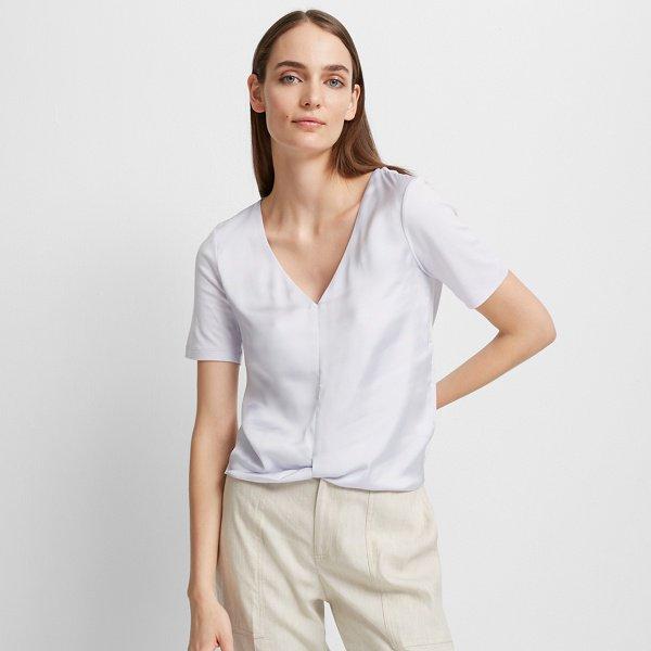 Club Monaco Lavender Sheylena Top