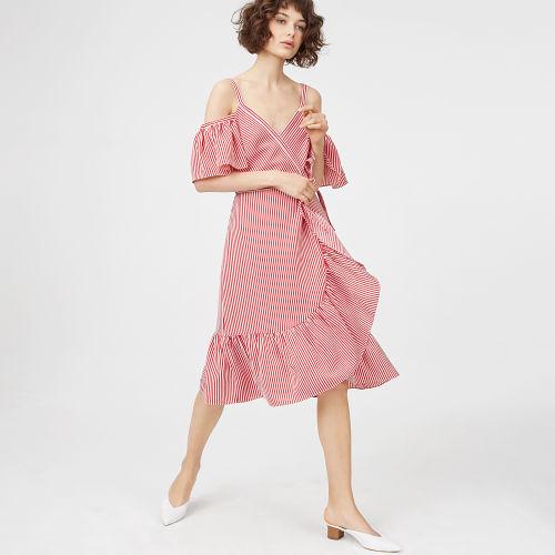 Club Monaco Daphins Wrap Dress