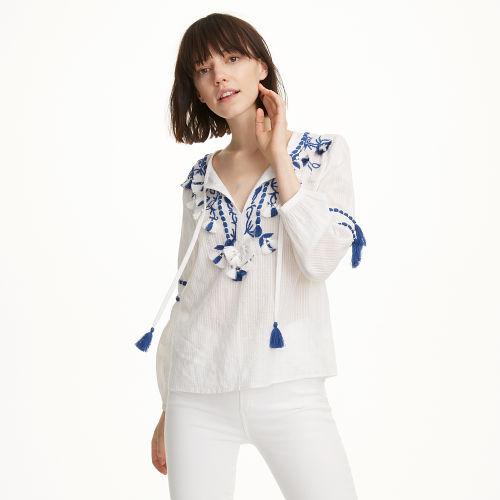 Club Monaco Color White Atashia Top