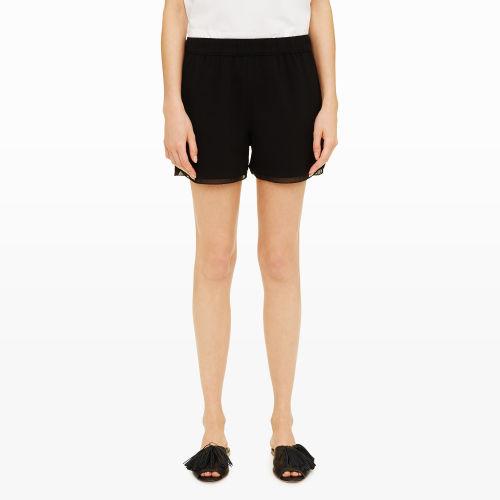 Club Monaco Color Black Ryeva Pull-on Shorts