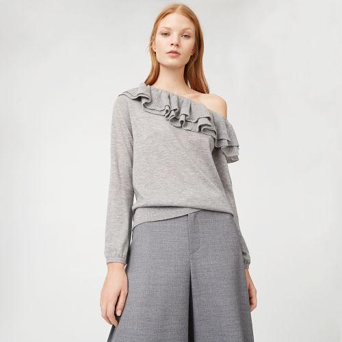 Club Monaco Color Grey Loalla Cashmere Sweater