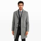 Club Monaco Color Grey Wool-cashmere Topcoat