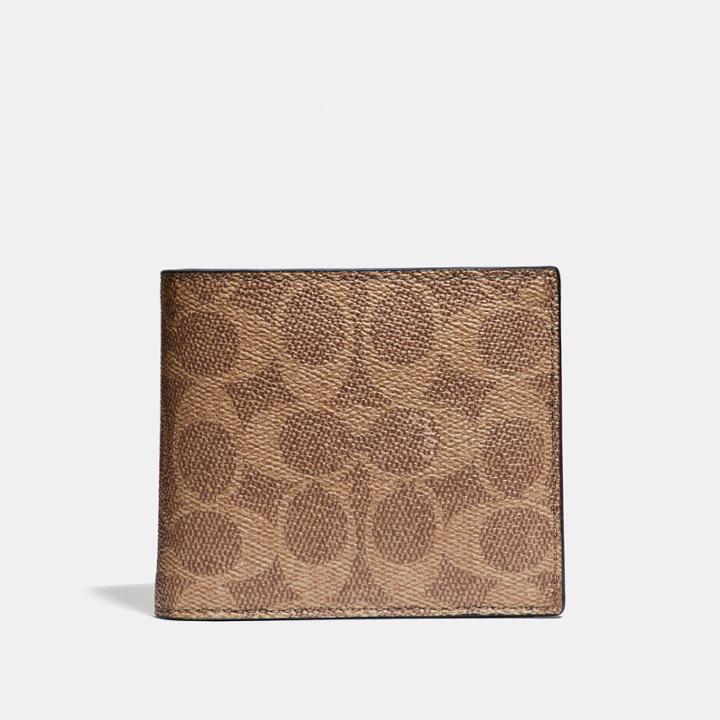 Coach 3-in-1 Wallet In Signature Canvas