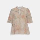 Coach Tiered Top