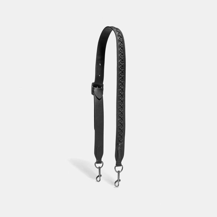 Coach Bag Strap With Lacing