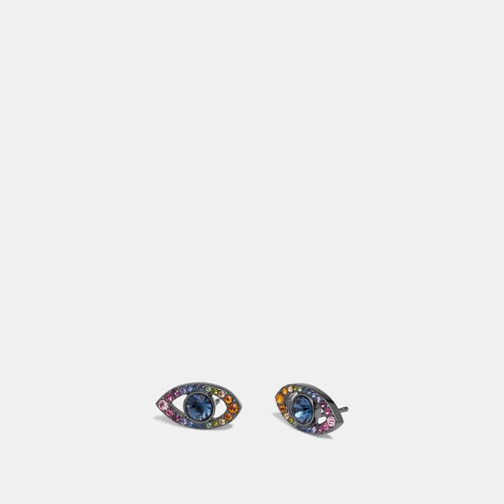 Coach Lucky Eye Stud Earrings